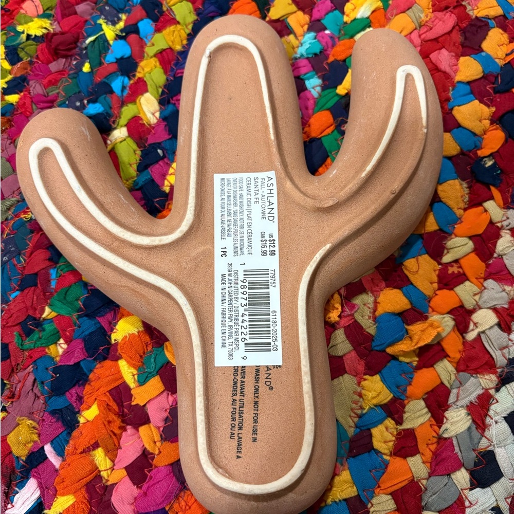 SANTA FE CACTUS TRINKET DISH - Picture 3 of 4